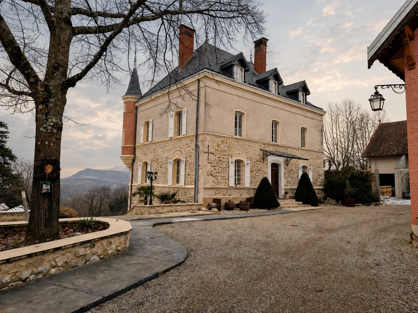 Château après rénovation