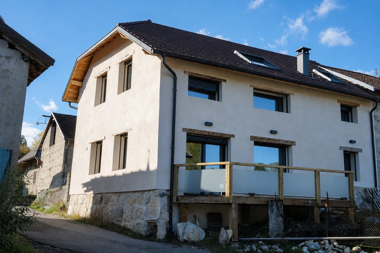Grange après rénovation