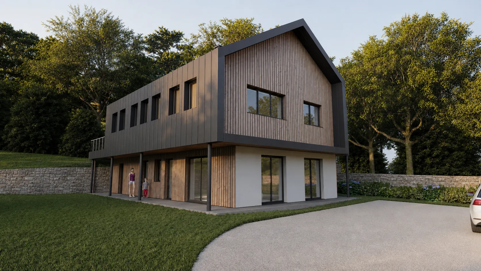 Perspective construction maison neuve