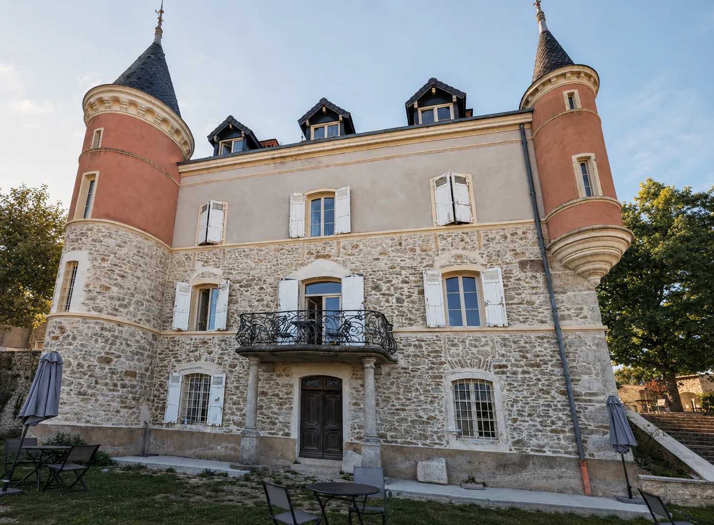 Restauration façade du château