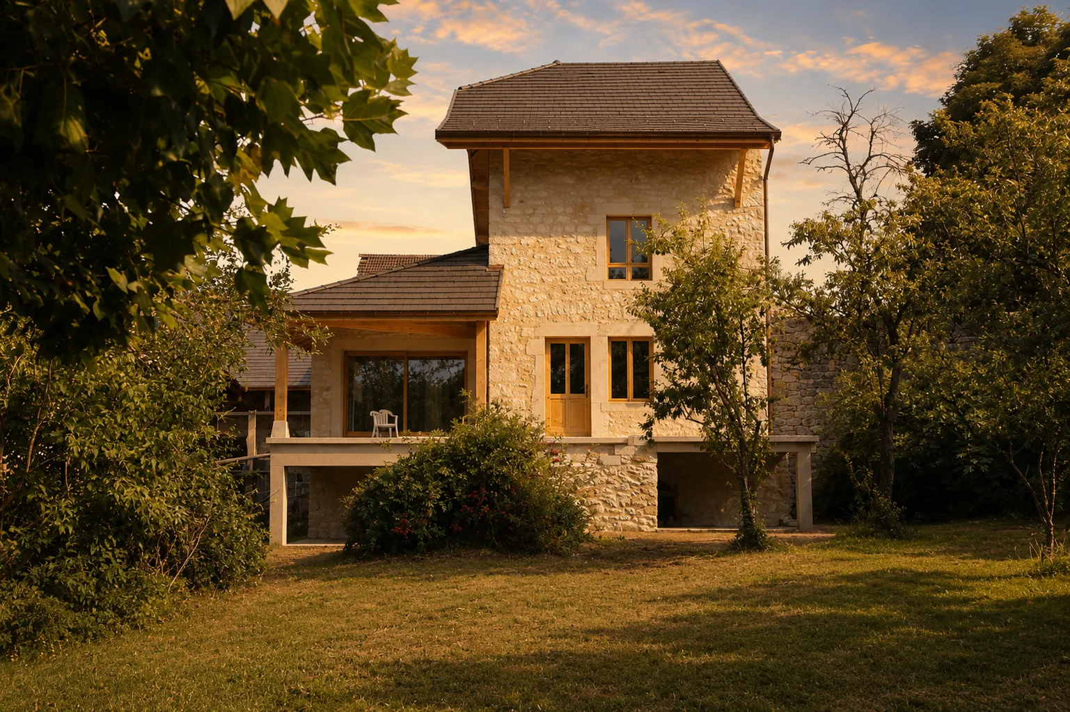 Rénovation maison en pierre