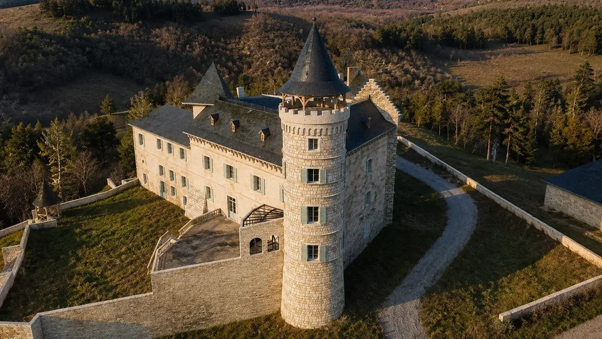 Rénovation d'un château du pâtrimoine